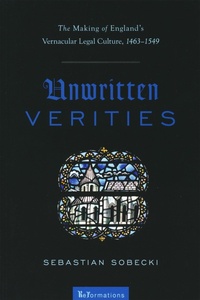 Enlarge image Cover: Unwritten Verities - University of Notre Dame Press