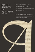 Cover: Piano Sonata in Ab, Op. 110: Beethovens Last Piano Sonatas, An Edition with Elucidation, Volume 2 - Oxford University Press