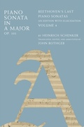 Cover: Piano Sonata in A Major, Op. 101: Beethovens Last Piano Sonatas, An Edition with Elucidation, Volume 4 - Oxford University Press