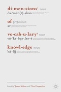 Cover: Dimensions of Vocabulary Knowledge - Red Globe Press