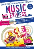 Cover: Music Express: Age 9-10 (Book + 3CDs + DVD-ROM) - A & C Black Music