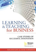 Cover: Learning and Teaching for Business - Kogan Page Ltd