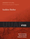Cover: Sudden Shelter Volume 103 - University of Utah Press,U.S.