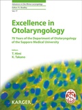 Cover: Excellence in Otolaryngology - S. Karger