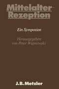 Cover: Mittelalter-Rezeption - J.B. Metzler
