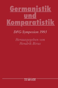 Abbildung von: Germanistik und Komparatistik - J.B. Metzler