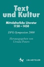 Cover: Text und Kultur - J.B. Metzler