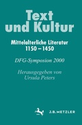 Cover: Text und Kultur - J.B. Metzler