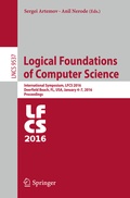 Cover: Logical Foundations of Computer Science - Springer