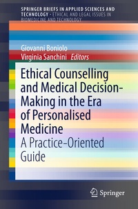 Abbildung von: Ethical Counselling and Medical Decision-Making in the Era of Personalised Medicine - Springer