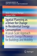 Cover: Spatial Planning as a Driver for Change in Residential Energy Consumption - Springer