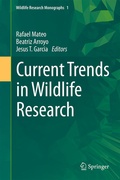 Cover: Current Trends in Wildlife Research - Springer