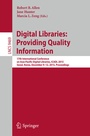 Cover: Digital Libraries: Providing Quality Information - Springer