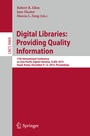 Cover: Digital Libraries: Providing Quality Information - Springer