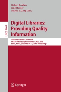 Abbildung von: Digital Libraries: Providing Quality Information - Springer