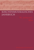 Cover: Kirchenmusikalisches Jahrbuch - 98. Jahrgang 2014 - Brill Deutschland