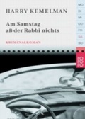 Cover: Am Samstag a&szlig; der Rabbi nichts - Rowohlt Taschenbuch