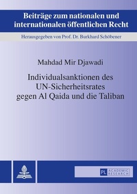 Abbildung von: Individualsanktionen des UN-Sicherheitsrates gegen Al Qaida und die Taliban - Peter Lang Verlag