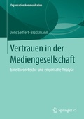 Cover: Vertrauen in der Mediengesellschaft - Springer VS
