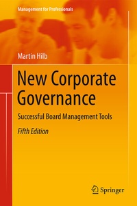 Abbildung von: New Corporate Governance - Springer