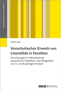 Cover: Vorschulischer Erwerb von Literalit&auml;t in Familien - Beltz eBook