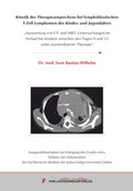 Cover: Kinetik des Therapieansprechens bei lymphoblastischen T-Zell Lymphomen des Kindes- und Jugendalters - VVB Laufersweiler Verlag