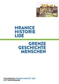 Cover: Hranice.Historie.Lid&eacute;. Grenze.Geschichte.Menschen - Di&ouml;zesanarchiv St. P&ouml;lten