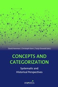 Cover: Concepts and Categorization - Brill Deutschland