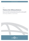 Cover: Nutzen des Klimaschutzes - Germanwatch Nord-S&uuml;d Initiative e.V.