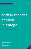 Cover: Critical Theories of Crisis in Europe - Rowman & Littlefield International