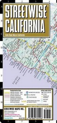 Enlarge image Cover: Streetwise California - Streetwise Maps