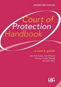Abbildung von: Court of Protection Handbook - Legal Action Group