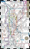 Cover: Streetwise London Underground Map - The Tube - Laminated London Metro Map - Streetwise Maps