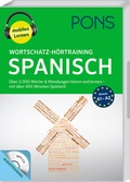 Cover: PONS Wortschatz-H&ouml;rtraining Spanisch - PONS Langenscheidt
