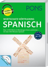 Abbildung von: PONS Wortschatz-Hörtraining Spanisch - PONS Langenscheidt