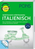 Cover: PONS Wortschatz-H&ouml;rtraining Italienisch - PONS Langenscheidt