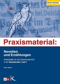 Cover: Praxismaterial: Novellen und Erz&auml;hlungen - Kallmeyer