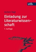 Cover: Einladung zur Literaturwissenschaft - UTB