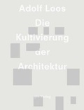 Cover: Adolf Loos - gta Verlag