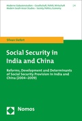 Cover: Social Security in India and China - Nomos