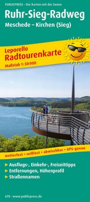 Abbildung von: Ruhr-Sieg-Radweg, Meschede - Kirchen (Sieg) - Freytag-Berndt und ARTARIA