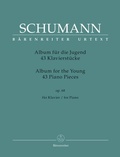 Cover: 43 Klavierst&uuml;cke f&uuml;r die Jugend op. 68 "Album f&uuml;r die Jugend" - Baerenreiter-Verlag