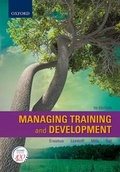 Cover: Managing Training and Development - Oxford University Press Southern Africa