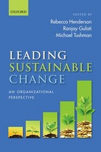 Bild vergrößern Bild: Leading Sustainable Change - Oxford University Press