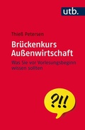 Cover: Br&uuml;ckenkurs Au&szlig;enwirtschaft - UTB