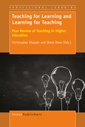 Cover: Teaching for Learning and Learning for Teaching - Brill