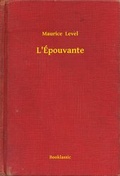 Cover: L'&Eacute;pouvante - Booklassic