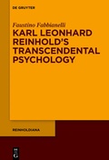 Cover: Karl Leonhard Reinhold's Transcendental Psychology - De Gruyter