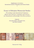 Cover: Essays in Ethiopian Manuscript Studies - Harrassowitz Verlag