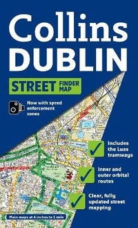 Abbildung von: Dublin Streetfinder Colour Map - Collins